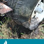 Broken Boat Trailer Wheel Not Repairable