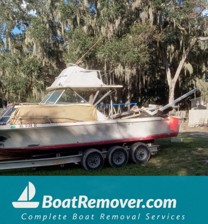 Boat Removal in St Cloud Florida