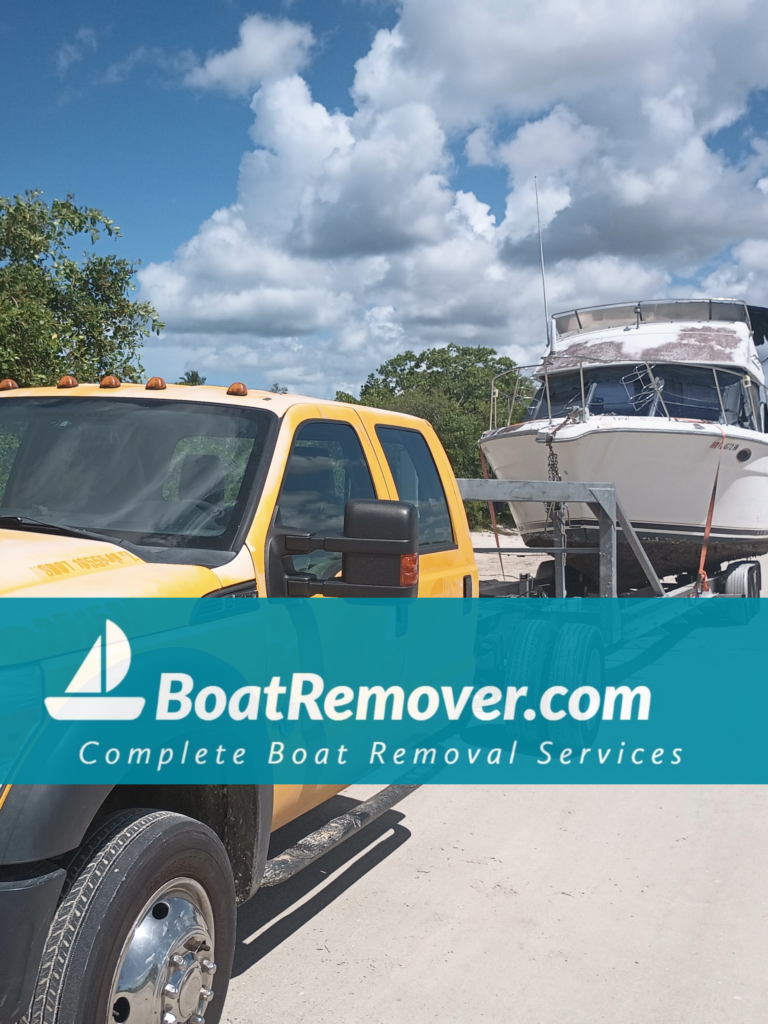 Boat Transport and Disposal of Carver Yacht Nokomis Florida