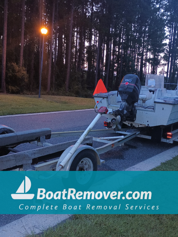 Boat Transfer from Land Jacksonville Callahan Are Florida