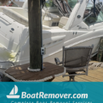 Hurricane Damaged Sea Ray Sundancer Removal