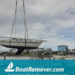 Sailboat Crane Haul-Out Florida