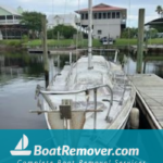 Water tow junk boat removal service