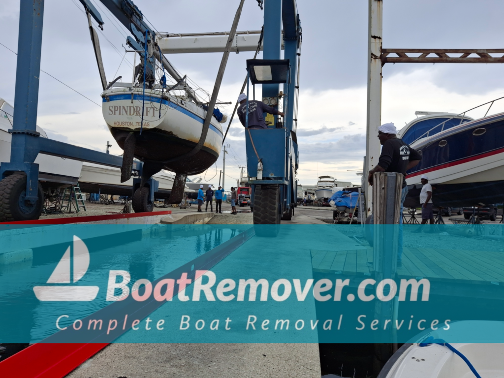 Boat Haul Out, Boat Removal in Broward County