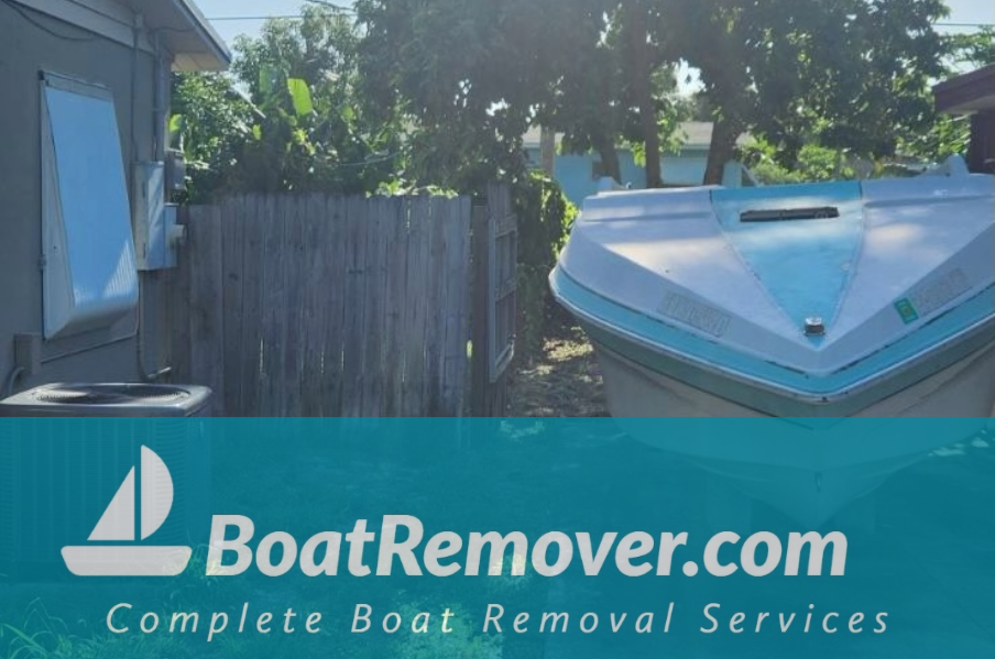 Boat Removal Service in Lantana Florida