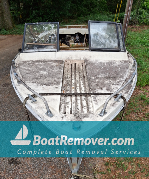 Boat Removal near Escambia County Pensacola