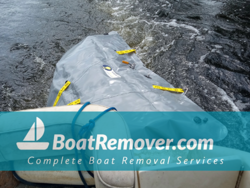 Lift Bag for Boat Removal