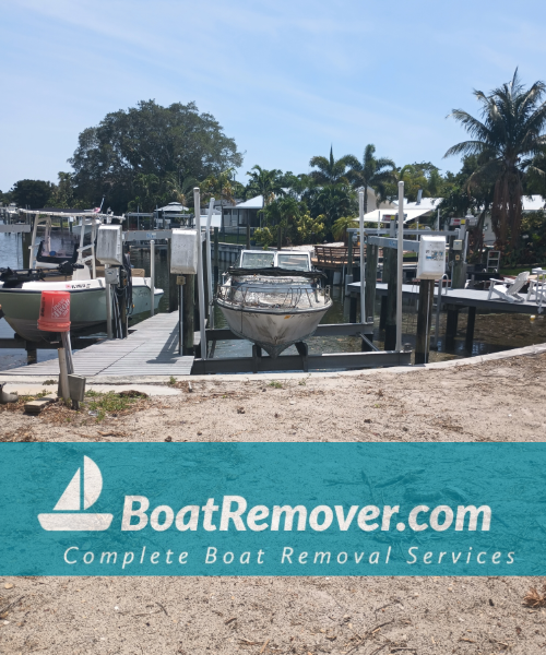 Old Boat Coquina Key Pinellas County Florida Boat Removers