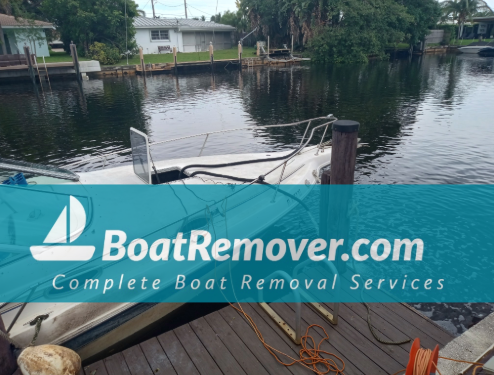 Sinking Boat Removal