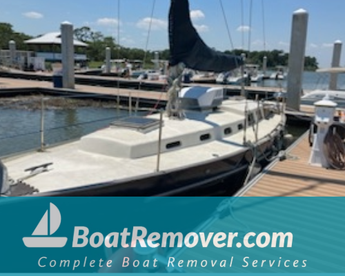 37 Sailboat Removal