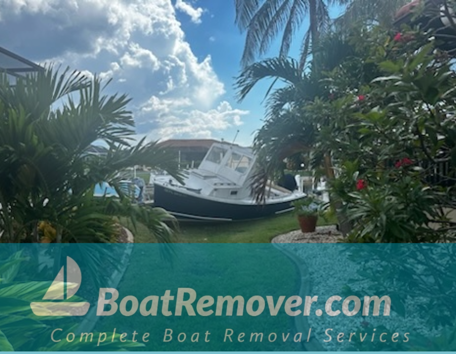 Backyard Boat Recovery Florida