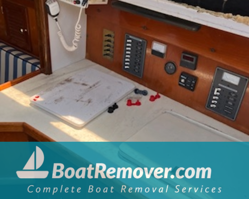 Boat Removal near Savannah River GA