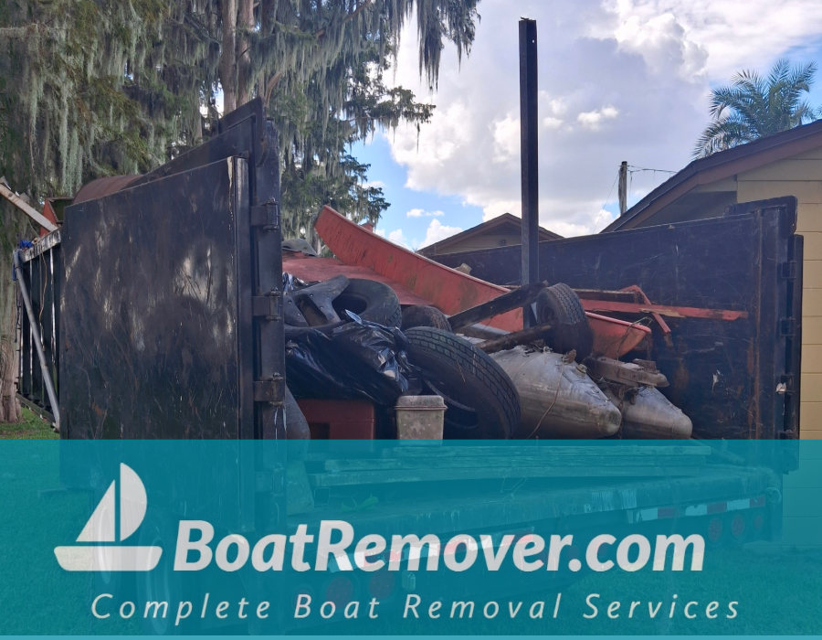 Dumpster for Boat Parts