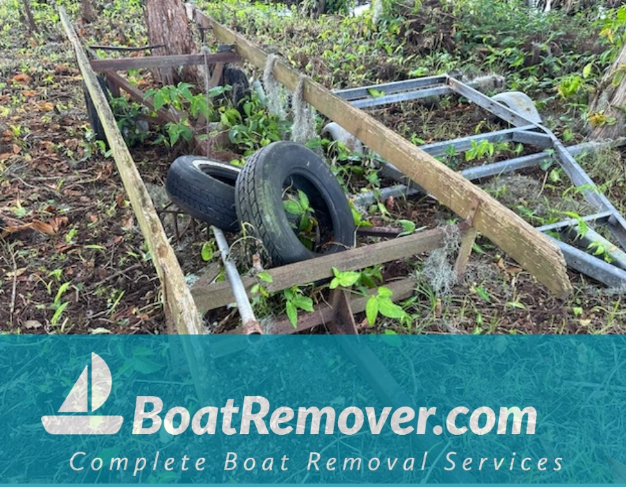 Eustis Florida Boat Axles and Tire Trash Removal