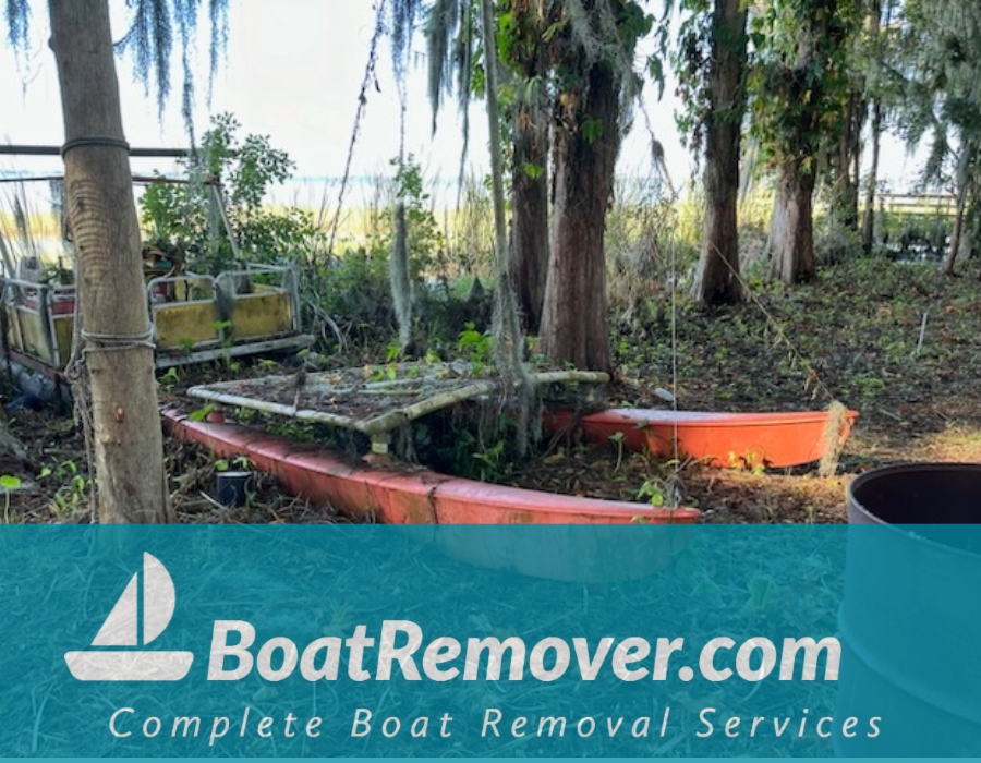 Eustis Florida Pontoon Boat Removal