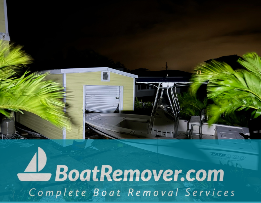 Hurricane Milton Boat Removal Charlotte County Florida