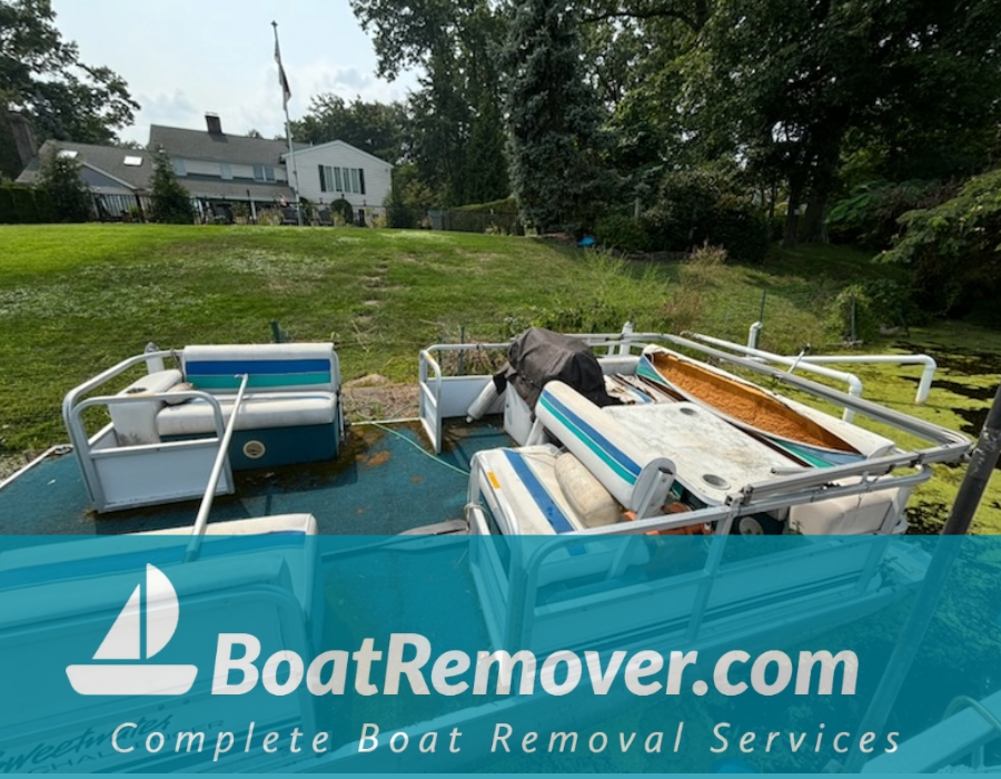 Pontoon Boat Removal Washington Township New Jersey