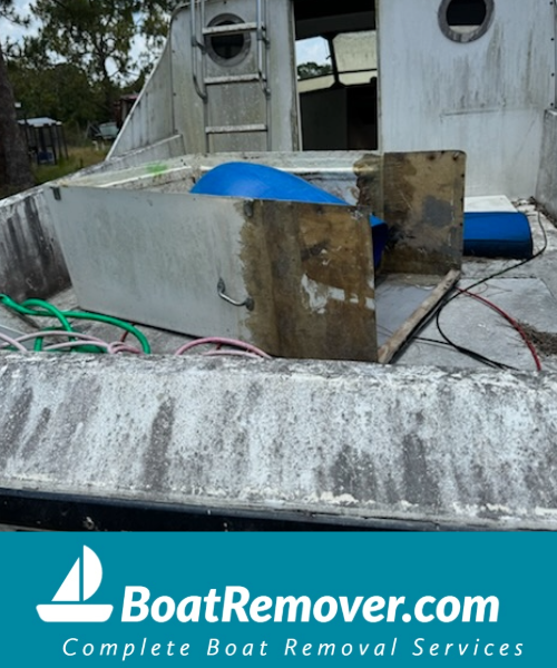 Boat Removal Services near Baton Rouge, Louisiana 