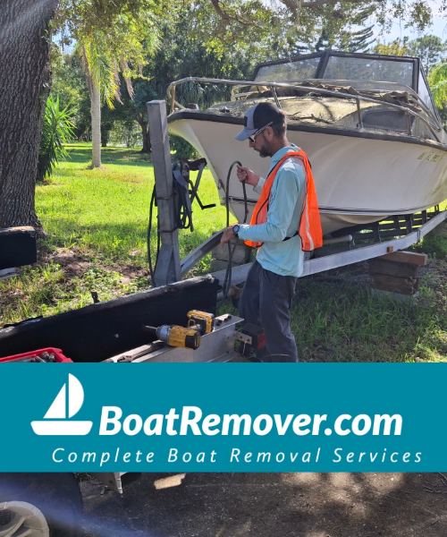 Boat Removers Marine Salvage near Melbourne FL