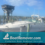 Stuart Florida Marine Salvage Boat Junkyard Transport