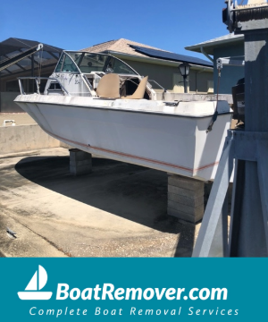 Cape Coral, Florida Boat Removal Company