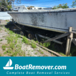 Melbourne, Florida Old Boat Removal