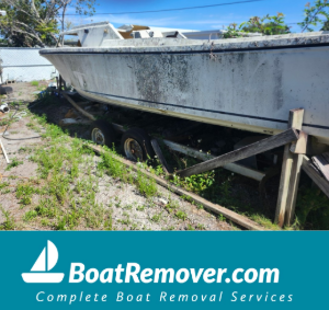 Melbourne, Florida Old Boat Removal