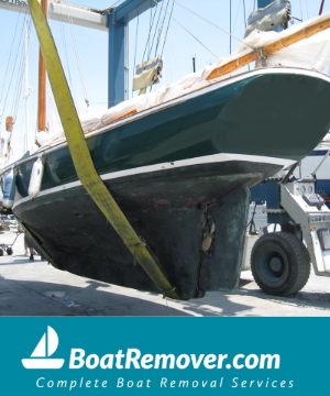 Redondo Beach, California Marina Boat Removal