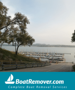 San Antonio, Texas Marina Boat Removal