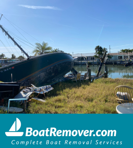 St Pete Florida Sailboat Removal