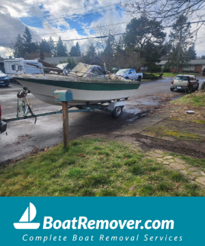 Vancouver, Washington Boat Removal Services