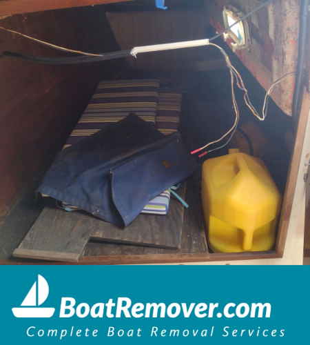 Fiberglass Sailboat Removal Disposal Missouri