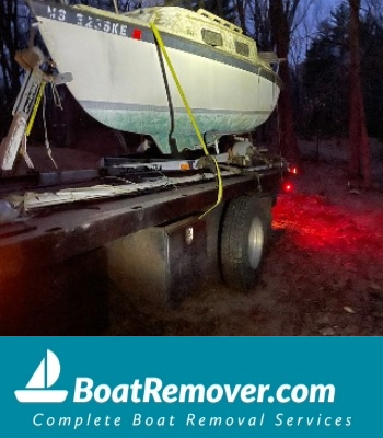 Old Sailboat Removal Services Missouri