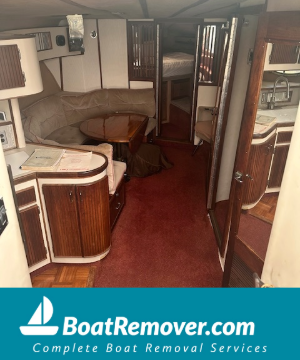 West Barnstable, Massachusetts Boat Haul Away