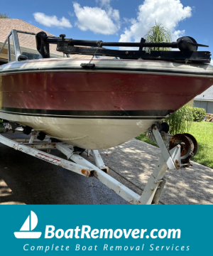 Old Boat Removal Clermont, Florida