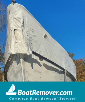 Cape Cod, MA Boat Removal