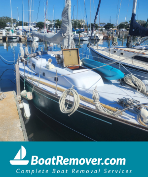 St Petersburg, Florida Abandoned Boat Removal