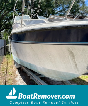 Tampa Unwanted Boat Salvage