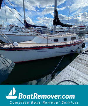 Sailboat Haul Away in MA