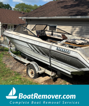 Colonia, New Jersey Boat Removal