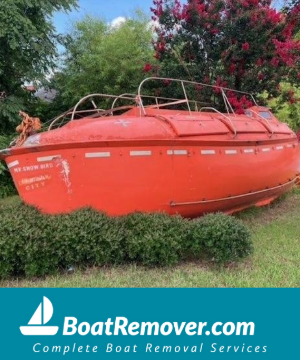 Boat Removal Chesapeake, Virginia
